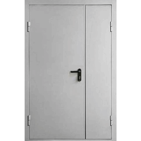Противопожарная металлическая дверь EI 60 2050х1200мм