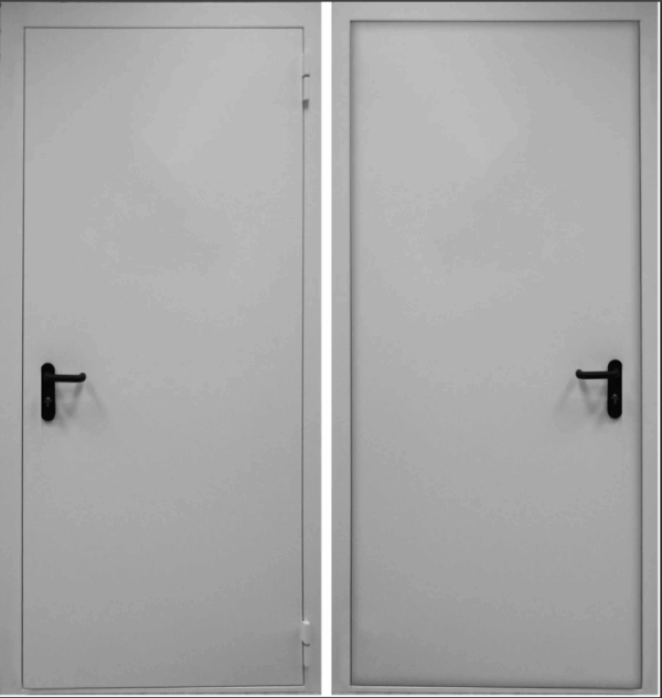 Противопожарная металлическая дверь EI 60