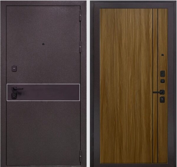 Входная дверь Лайн К7 Дуб сиена