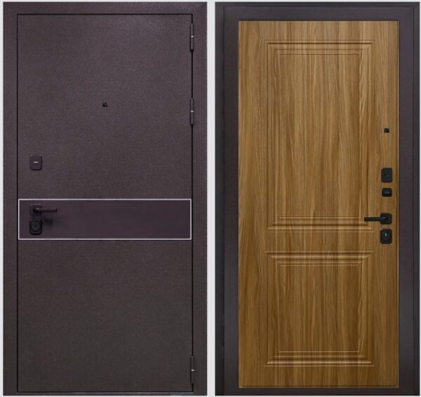 Входная дверь Лайн К3 Дуб Сиена