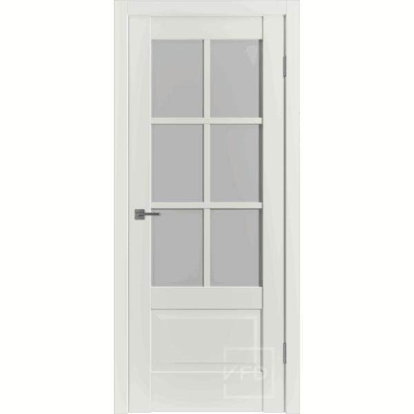 Межкомнатная дверь ВФД Emalex ER2 Midwhite White Cloud