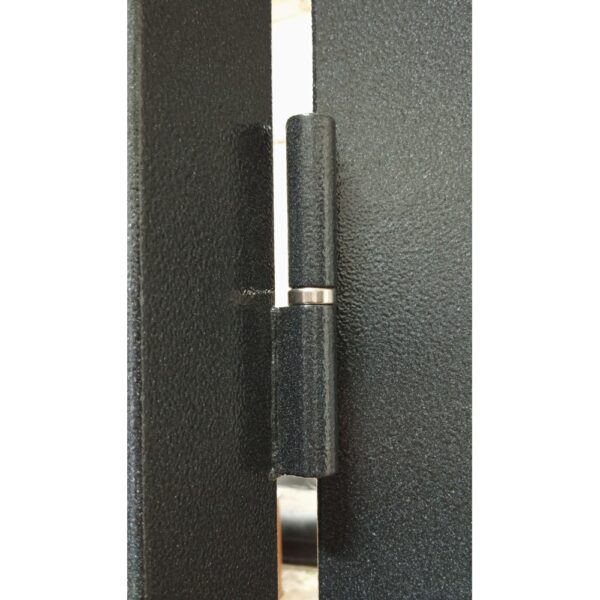 Входная дверь Букле черный К2 Велютто Бьянко — изображение 3