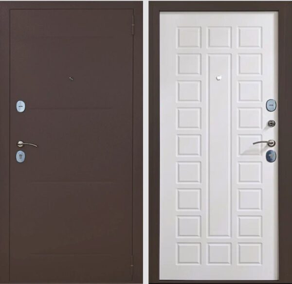 Входная дверь Алтай А60 Беленый Дуб Ларче