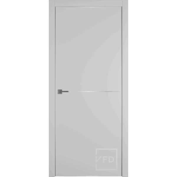 Межкомнатная дверь ВФД Urban Emalex Urban 1 Steel SM 4x4
