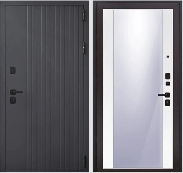 Входная дверь Стайл Т90 К9 Велютто бьянко