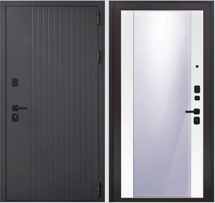 Входная дверь Стайл Т90 К9 Велютто бьянко