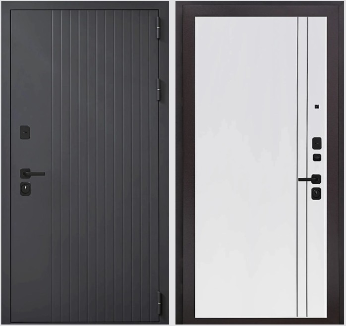 Входная дверь Стайл Т90 К7 Велютто бьянко