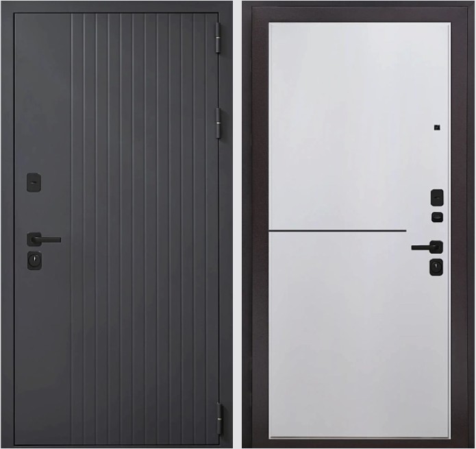 Входная дверь Стайл Т90 К4 Велютто бьянко