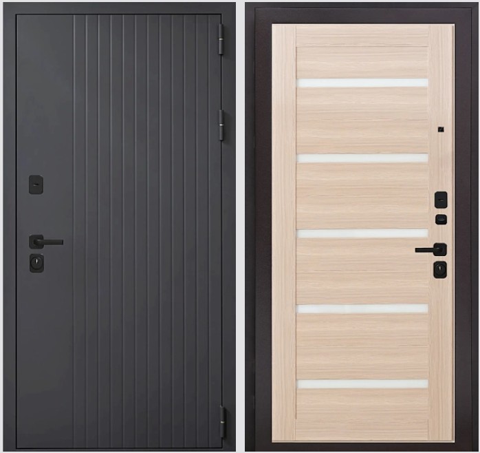 Входная дверь Стайл Т90 118Б Капучино