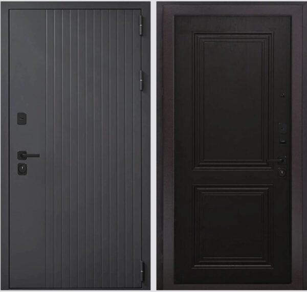 Входная дверь Стайл Т90 К3 Дуб шоколад