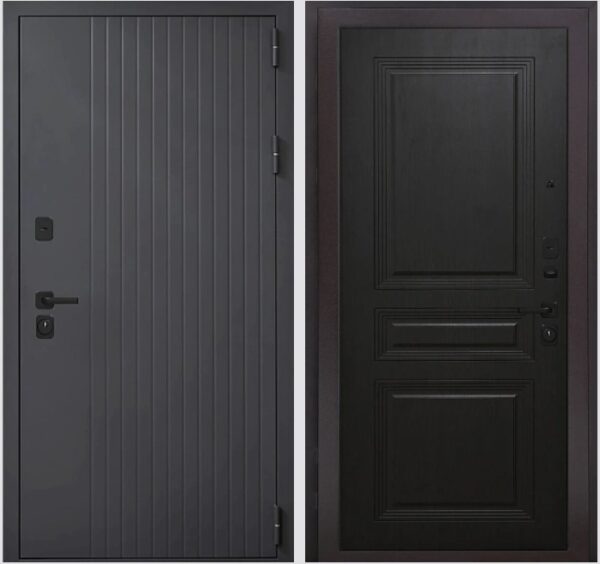 Входная дверь Стайл Т90 К2 Дуб шоколад