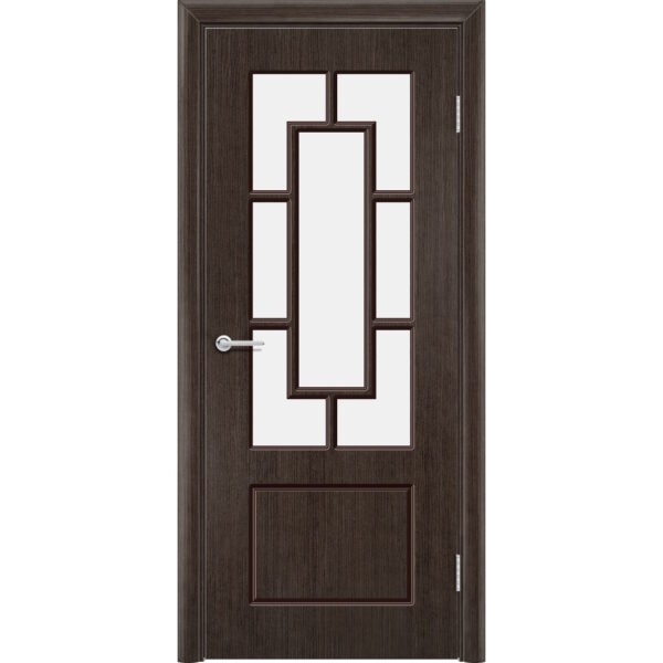 Межкомнатная дверь Ромарио, Венге, Белое матовое