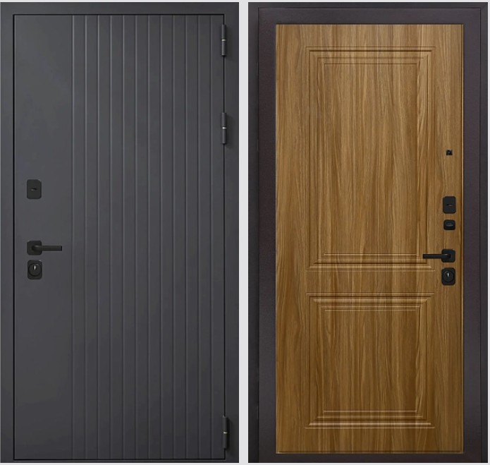 Входная дверь Стайл Т90 К3 Дуб Сиена