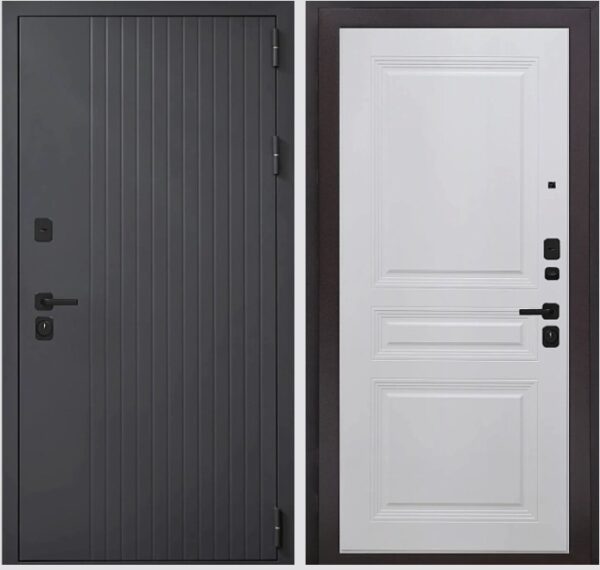 Входная дверь Стайл Т90 К2 Велютто Бьянко