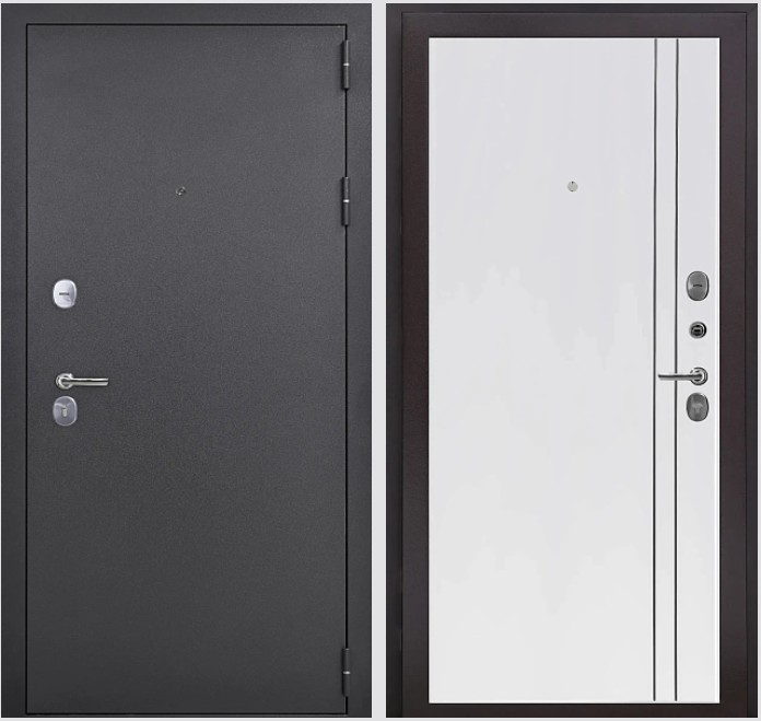 Входная дверь Классик S К7 Велютто бьянко