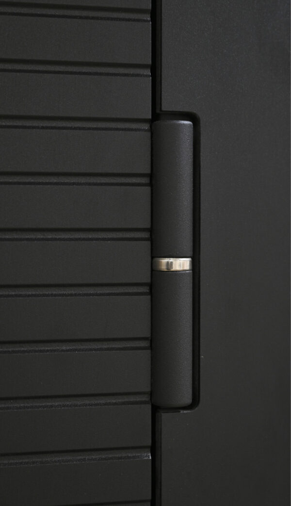 Входная дверь Комфорт Зеркало Черный Черная шагрень» + зеркало — изображение 2