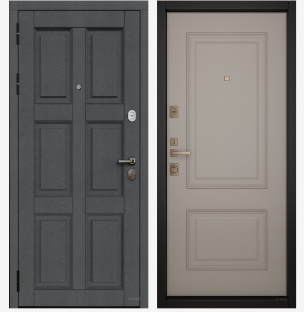 Входные двери Вандрафт Нуво 6 секвойа  /Верба капучино