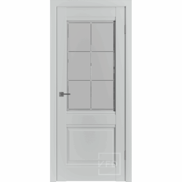 Межкомнатная дверь ВФД Emalex EС2 Steel Crystal Cloud