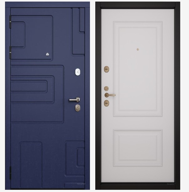 Входные двери Вандрафт Италия дуб королевский/Верба капучино