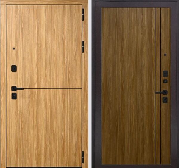 Входная дверь Горизонт К7 Дуб сиена