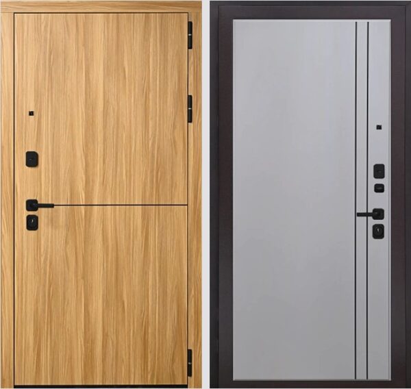 Входная дверь Горизонт К7 Велютто Ферро