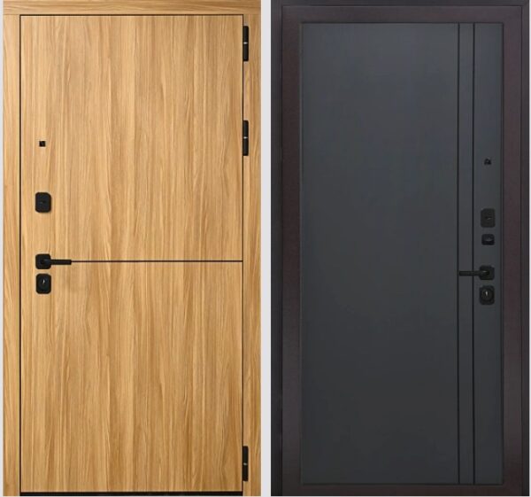 Входная дверь Горизонт К7 Велютто Оскуро