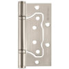 Петля Fuaro (Фуаро) универсальная без врезки IN4500W SN (500-2BB 100x2,5) мат. Никель