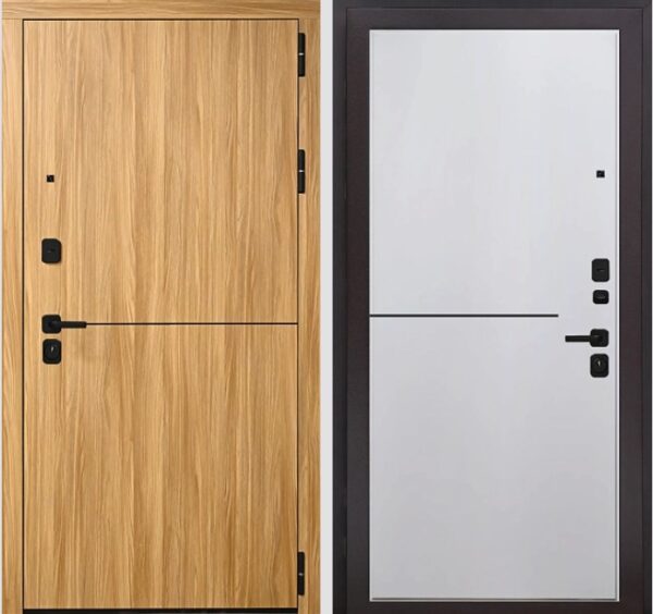 Входная дверь Горизонт К4 Велютто бьянко