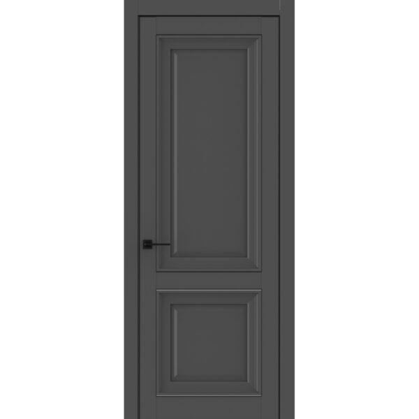 Межкомнатная дверь Свобода, ПП, Графит полипропилен