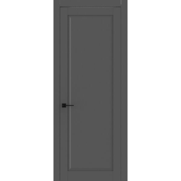Межкомнатная дверь Классик 242, ПП, Графит полипропилен