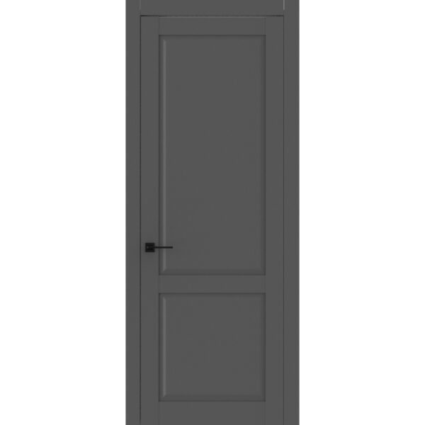 Межкомнатная дверь Классик 243, ПП, Графит полипропилен