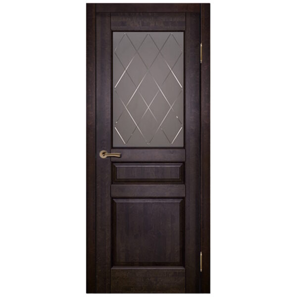 Межкомнатная дверь , Валенсия, Мателюкс графит, Венге