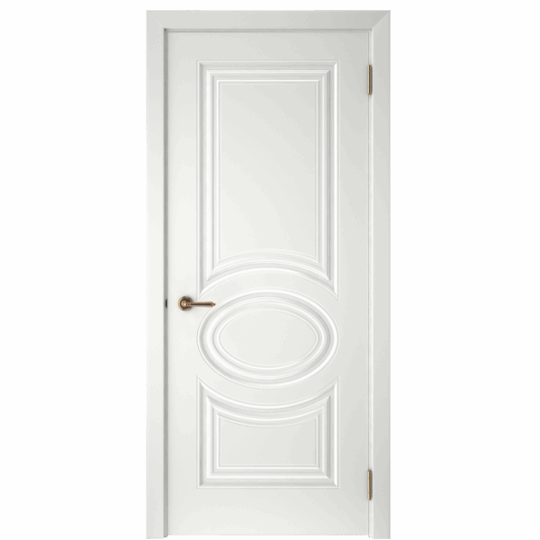 Межкомнатная дверь СК 3, глухое, эмаль белая