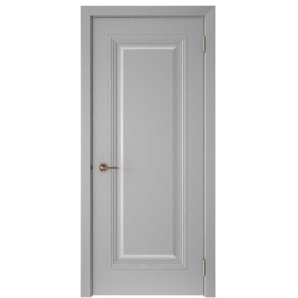 Межкомнатная дверь Монблан СК 8, глухое, эмаль серая
