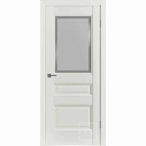 Межкомнатная дверь ВФД Emalex EST2 Midwhite Art Cloud