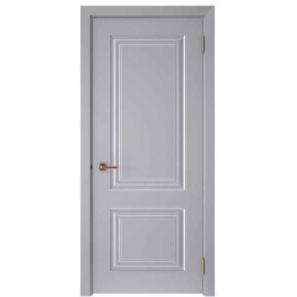 Межкомнатная дверь СК 2, глухое, эмаль серая