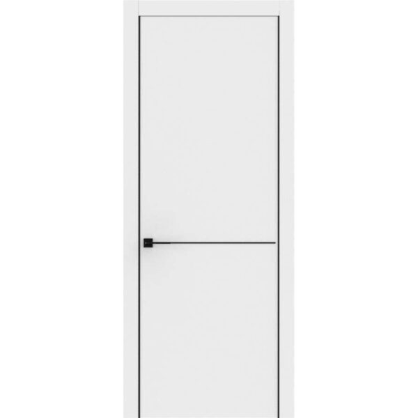 Межкомнатная дверь Молдинг N-10, ST, Белый полипропилен