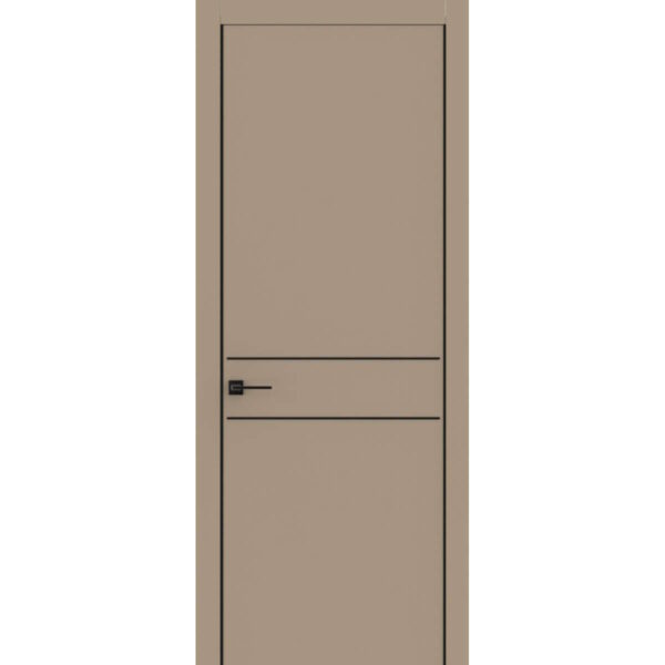 Межкомнатная дверь Молдинг N-12, ST, Макиато ПЭТ