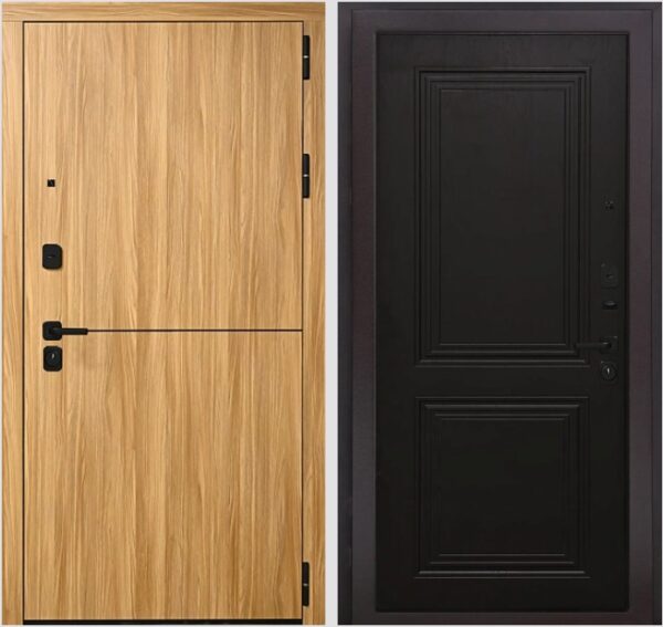 Входная дверь Горизонт К3 Дуб шоколад