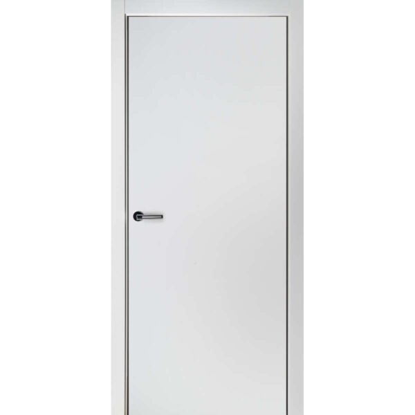 Межкомнатная дверь Тренд N-1, ST, Белый матовый