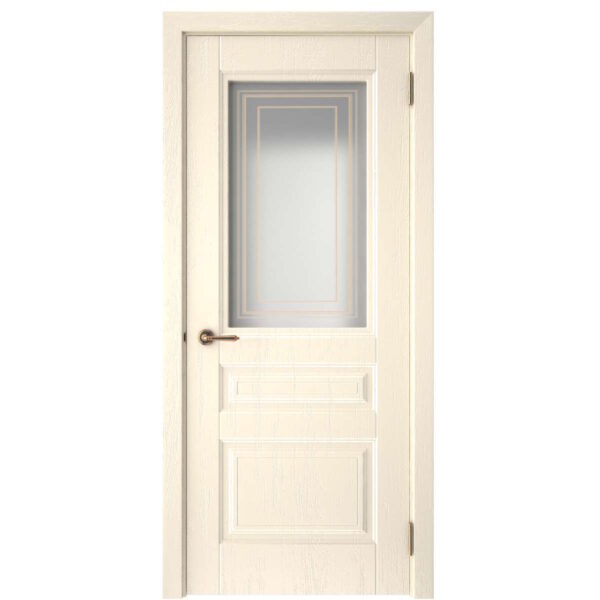 Межкомнатная дверь СК 1, Сатинато фотопечать, роялвуд светлый