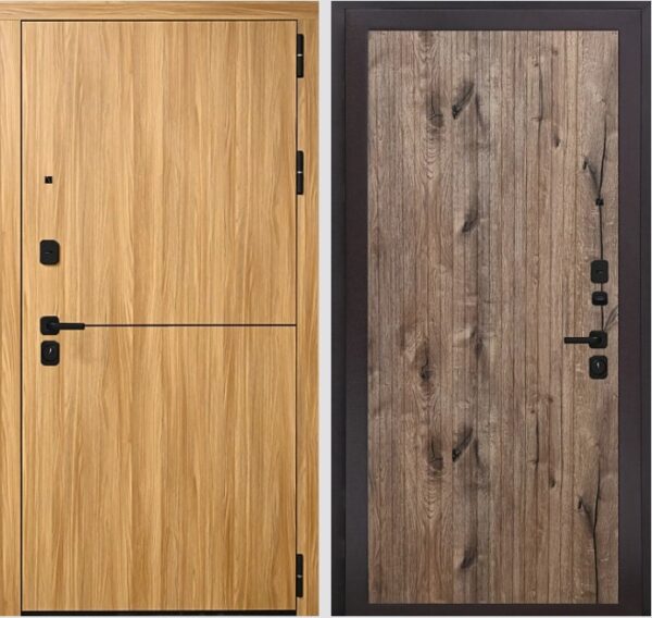 Входная дверь Горизонт К5 Канадский дуб