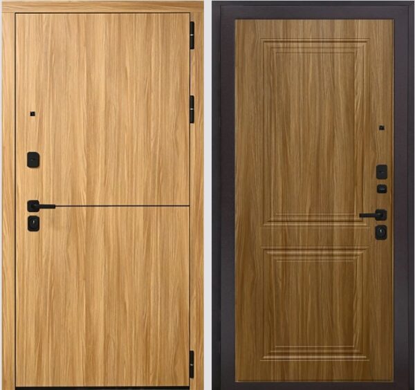 Входная дверь Горизонт К3 Дуб Сиена