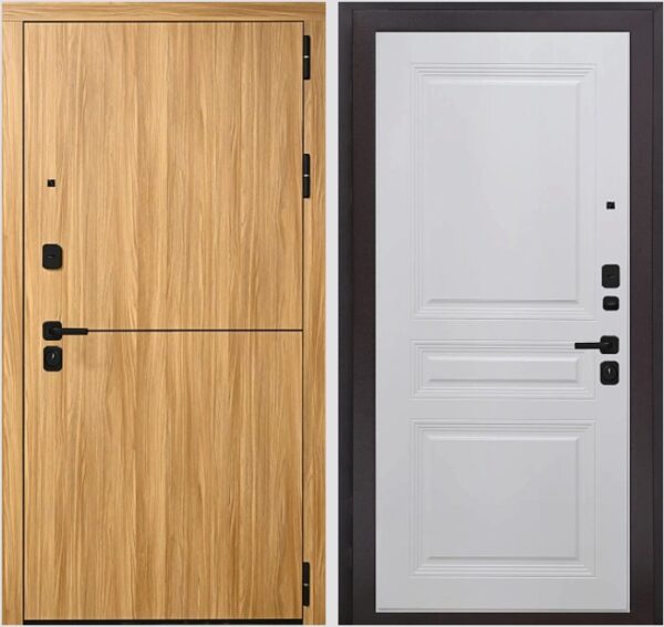 Входная дверь Горизонт К2 Велютто Бьянко