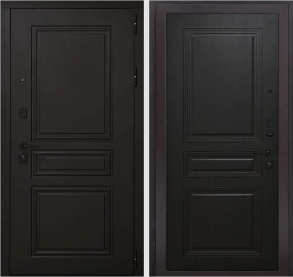 Входная дверь Прайм К2 Дуб шоколад