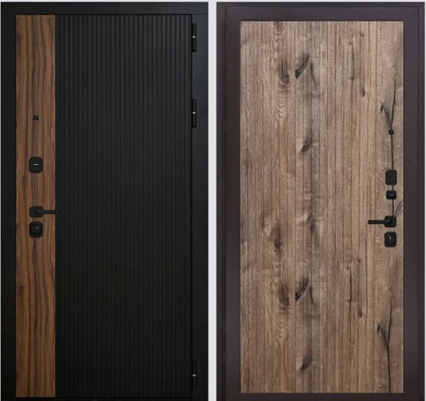 Входная дверь ТРЕНД К5 Канадский дуб