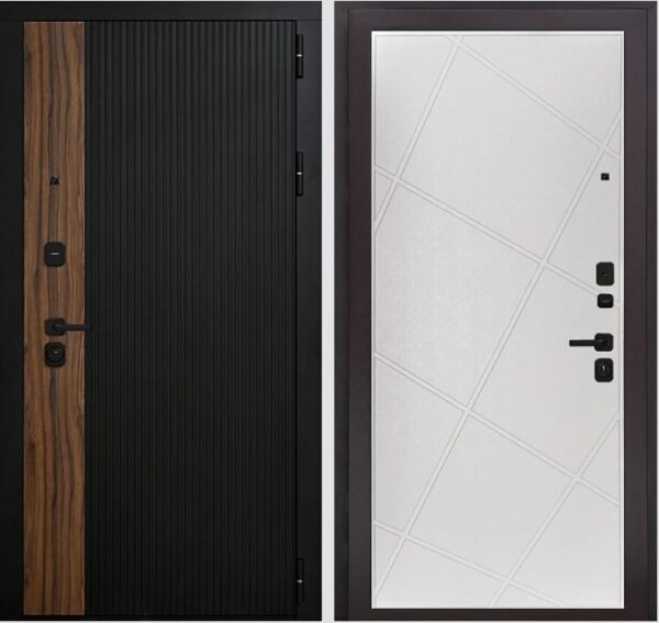 Входная дверь ТРЕНД 2530 Эмаль белая