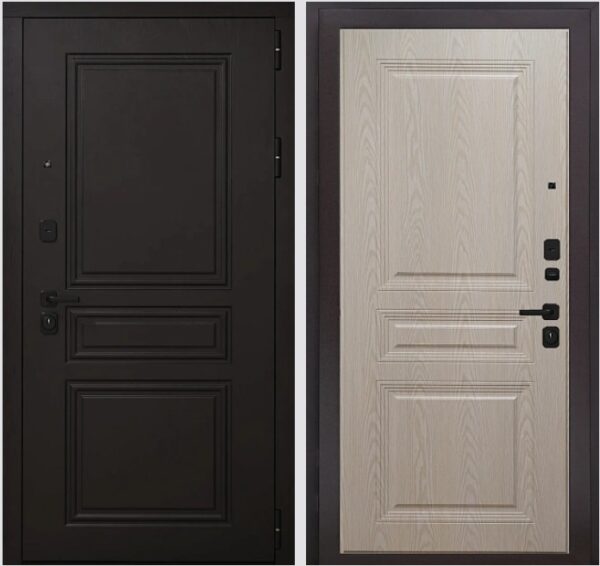 Входная дверь Прайм К2 Дуб белый