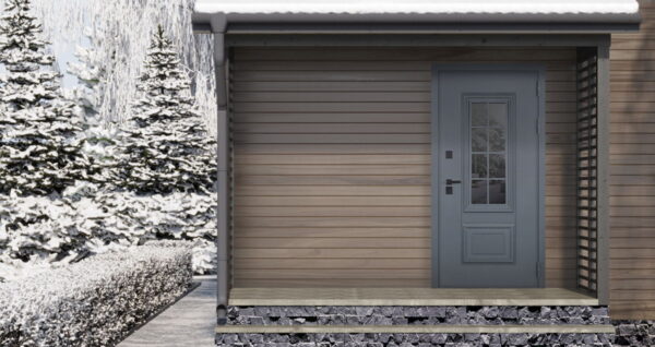 Входная стальная дверь Арктика с окном (терморазрыв 3к) — изображение 15