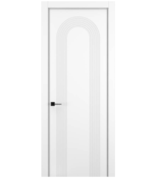 Межкомнатная дверь HAUSDOORS Модель Атмосфера 2, Матовый Снежный